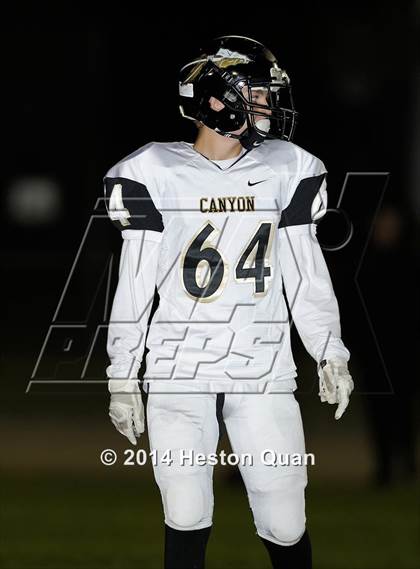 Thumbnail 2 in Rancho Alamitos vs. Canyon (CIF-SS Southern Division Playoff) photogallery.