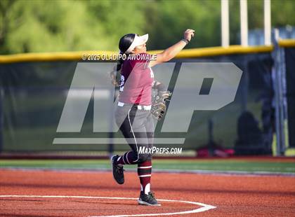 Thumbnail 1 in Rockwall-Heath @ Wylie (UIL 6A Softball Bi-District Playoffs) photogallery.