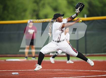 Thumbnail 1 in Rockwall-Heath @ Wylie (UIL 6A Softball Bi-District Playoffs) photogallery.