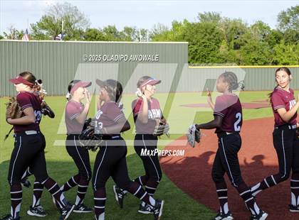 Thumbnail 3 in Rockwall-Heath @ Wylie (UIL 6A Softball Bi-District Playoffs) photogallery.
