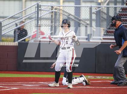 Thumbnail 1 in Rockwall-Heath @ Wylie (UIL 6A Softball Bi-District Playoffs) photogallery.