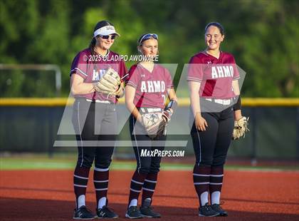 Thumbnail 1 in Rockwall-Heath @ Wylie (UIL 6A Softball Bi-District Playoffs) photogallery.