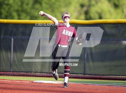 Thumbnail 3 in Rockwall-Heath @ Wylie (UIL 6A Softball Bi-District Playoffs) photogallery.