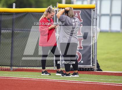 Thumbnail 3 in Rockwall-Heath @ Wylie (UIL 6A Softball Bi-District Playoffs) photogallery.