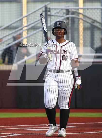 Thumbnail 2 in Rockwall-Heath @ Wylie (UIL 6A Softball Bi-District Playoffs) photogallery.