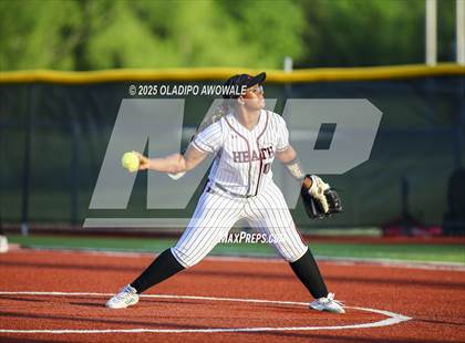 Thumbnail 2 in Rockwall-Heath @ Wylie (UIL 6A Softball Bi-District Playoffs) photogallery.