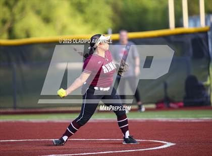 Thumbnail 1 in Rockwall-Heath @ Wylie (UIL 6A Softball Bi-District Playoffs) photogallery.