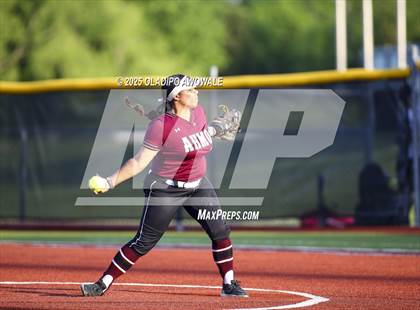 Thumbnail 3 in Rockwall-Heath @ Wylie (UIL 6A Softball Bi-District Playoffs) photogallery.