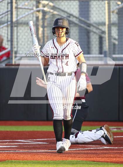 Thumbnail 1 in Rockwall-Heath @ Wylie (UIL 6A Softball Bi-District Playoffs) photogallery.