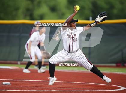 Thumbnail 2 in Rockwall-Heath @ Wylie (UIL 6A Softball Bi-District Playoffs) photogallery.