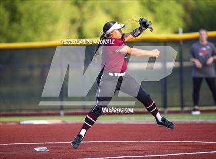 Thumbnail 2 in Rockwall-Heath @ Wylie (UIL 6A Softball Bi-District Playoffs) photogallery.