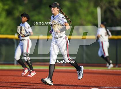 Thumbnail 1 in Rockwall-Heath @ Wylie (UIL 6A Softball Bi-District Playoffs) photogallery.