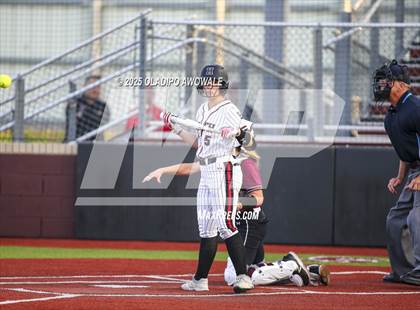 Thumbnail 3 in Rockwall-Heath @ Wylie (UIL 6A Softball Bi-District Playoffs) photogallery.