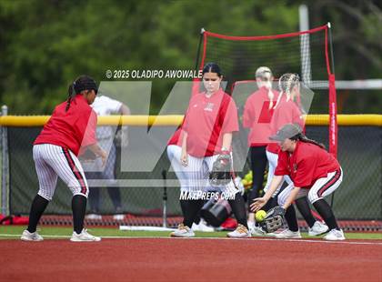 Thumbnail 3 in Rockwall-Heath @ Wylie (UIL 6A Softball Bi-District Playoffs) photogallery.