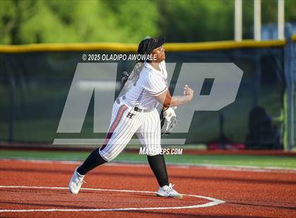 Thumbnail 3 in Rockwall-Heath @ Wylie (UIL 6A Softball Bi-District Playoffs) photogallery.