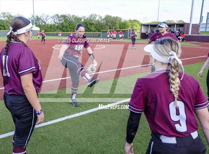 Thumbnail 2 in Rockwall-Heath @ Wylie (UIL 6A Softball Bi-District Playoffs) photogallery.