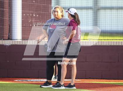 Thumbnail 1 in Rockwall-Heath @ Wylie (UIL 6A Softball Bi-District Playoffs) photogallery.