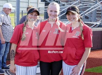 Thumbnail 1 in Rockwall-Heath @ Wylie (UIL 6A Softball Bi-District Playoffs) photogallery.