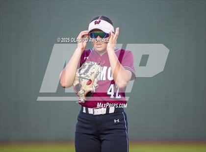 Thumbnail 1 in Rockwall-Heath @ Wylie (UIL 6A Softball Bi-District Playoffs) photogallery.