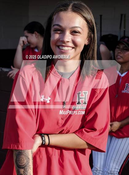 Thumbnail 3 in Rockwall-Heath @ Wylie (UIL 6A Softball Bi-District Playoffs) photogallery.