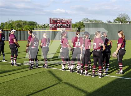 Thumbnail 3 in Rockwall-Heath @ Wylie (UIL 6A Softball Bi-District Playoffs) photogallery.