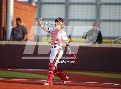 Thumbnail 2 in Rockwall-Heath @ Wylie (UIL 6A Softball Bi-District Playoffs) photogallery.