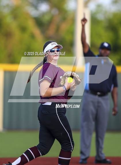 Thumbnail 1 in Rockwall-Heath @ Wylie (UIL 6A Softball Bi-District Playoffs) photogallery.
