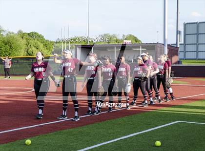 Thumbnail 1 in Rockwall-Heath @ Wylie (UIL 6A Softball Bi-District Playoffs) photogallery.