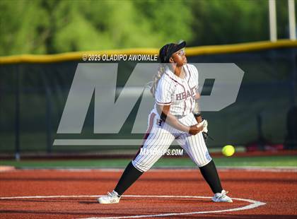 Thumbnail 1 in Rockwall-Heath @ Wylie (UIL 6A Softball Bi-District Playoffs) photogallery.
