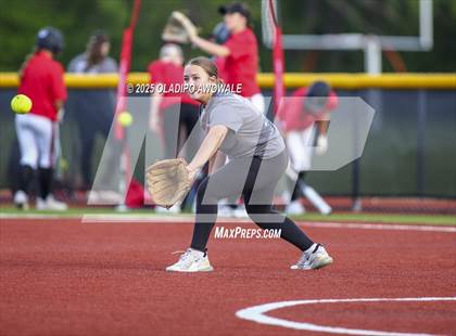 Thumbnail 2 in Rockwall-Heath @ Wylie (UIL 6A Softball Bi-District Playoffs) photogallery.
