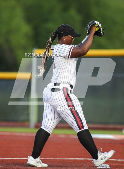 Thumbnail 1 in Rockwall-Heath @ Wylie (UIL 6A Softball Bi-District Playoffs) photogallery.