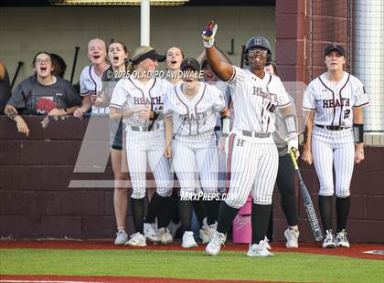 Thumbnail 3 in Rockwall-Heath @ Wylie (UIL 6A Softball Bi-District Playoffs) photogallery.