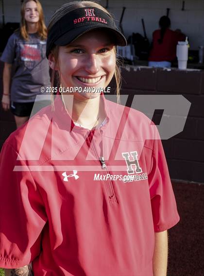 Thumbnail 2 in Rockwall-Heath @ Wylie (UIL 6A Softball Bi-District Playoffs) photogallery.