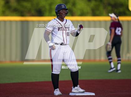 Thumbnail 3 in Rockwall-Heath @ Wylie (UIL 6A Softball Bi-District Playoffs) photogallery.