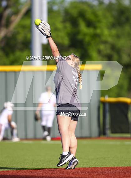 Thumbnail 2 in Rockwall-Heath @ Wylie (UIL 6A Softball Bi-District Playoffs) photogallery.