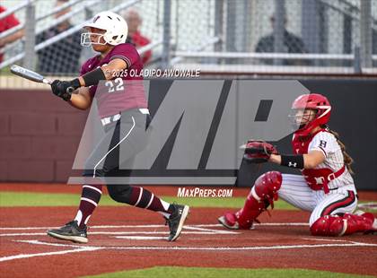 Thumbnail 1 in Rockwall-Heath @ Wylie (UIL 6A Softball Bi-District Playoffs) photogallery.