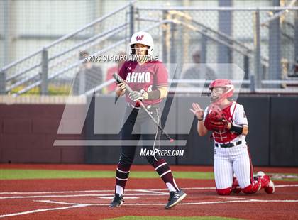 Thumbnail 1 in Rockwall-Heath @ Wylie (UIL 6A Softball Bi-District Playoffs) photogallery.