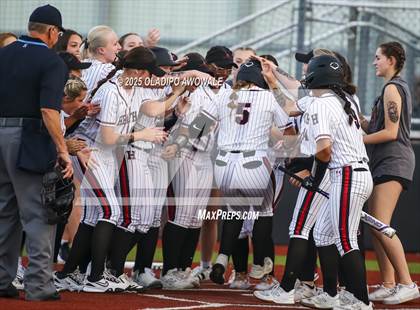 Thumbnail 1 in Rockwall-Heath @ Wylie (UIL 6A Softball Bi-District Playoffs) photogallery.