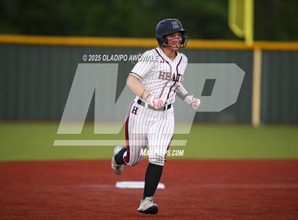 Thumbnail 2 in Rockwall-Heath @ Wylie (UIL 6A Softball Bi-District Playoffs) photogallery.