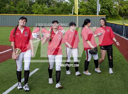 Thumbnail 2 in Rockwall-Heath @ Wylie (UIL 6A Softball Bi-District Playoffs) photogallery.