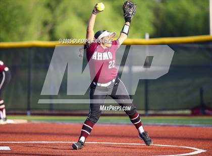 Thumbnail 2 in Rockwall-Heath @ Wylie (UIL 6A Softball Bi-District Playoffs) photogallery.