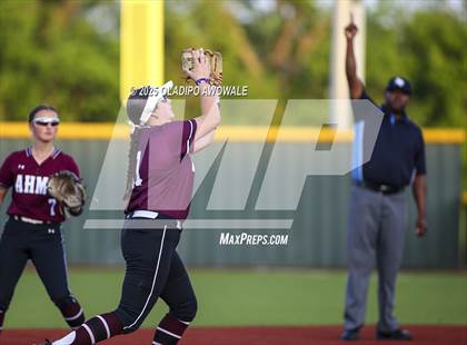 Thumbnail 3 in Rockwall-Heath @ Wylie (UIL 6A Softball Bi-District Playoffs) photogallery.