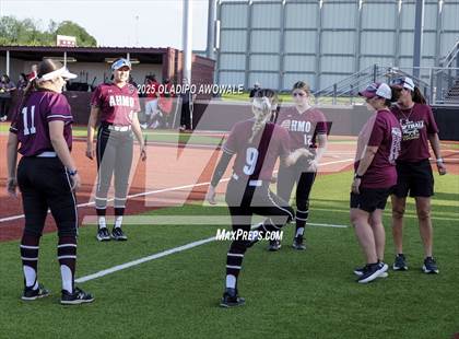 Thumbnail 3 in Rockwall-Heath @ Wylie (UIL 6A Softball Bi-District Playoffs) photogallery.