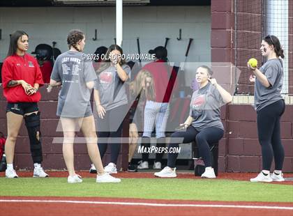 Thumbnail 1 in Rockwall-Heath @ Wylie (UIL 6A Softball Bi-District Playoffs) photogallery.
