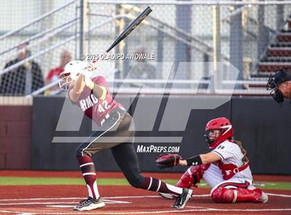 Thumbnail 2 in Rockwall-Heath @ Wylie (UIL 6A Softball Bi-District Playoffs) photogallery.