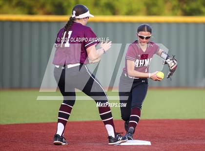 Thumbnail 2 in Rockwall-Heath @ Wylie (UIL 6A Softball Bi-District Playoffs) photogallery.