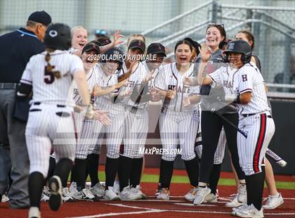Thumbnail 3 in Rockwall-Heath @ Wylie (UIL 6A Softball Bi-District Playoffs) photogallery.