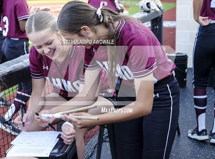 Thumbnail 2 in Rockwall-Heath @ Wylie (UIL 6A Softball Bi-District Playoffs) photogallery.