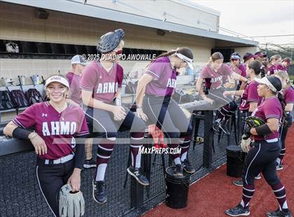 Thumbnail 1 in Rockwall-Heath @ Wylie (UIL 6A Softball Bi-District Playoffs) photogallery.