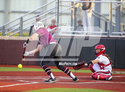 Thumbnail 3 in Rockwall-Heath @ Wylie (UIL 6A Softball Bi-District Playoffs) photogallery.